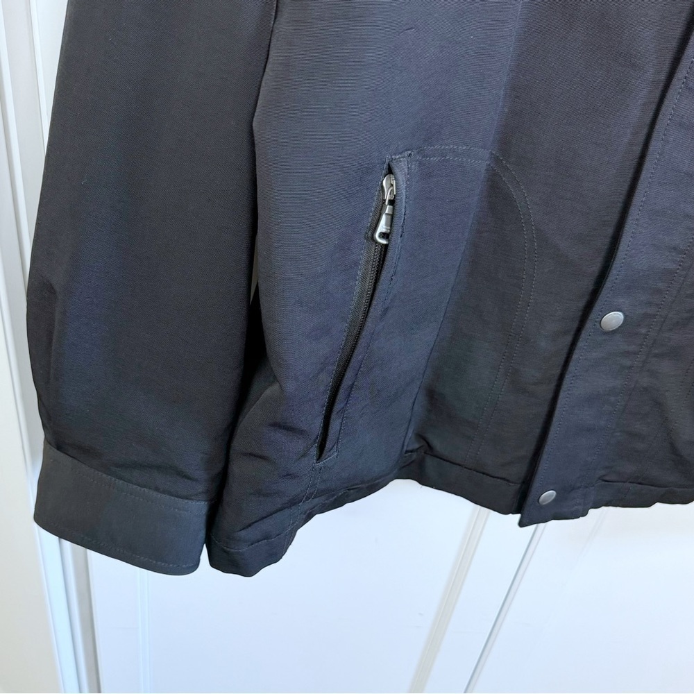 Tommy Bahama Cotton/Nylon Blend Black Jacket XXL casual Everyday water resistant - Picture 5 of 13